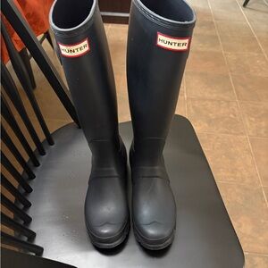 Hunter Classic Navy Waterproof Boots